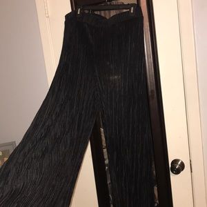 Boohoo + Slinky Black Pants